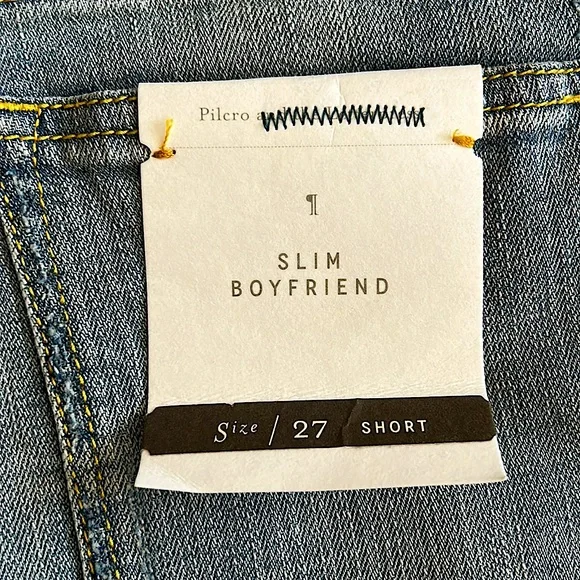 Anthropologie Pilcro and the Letterpress Boho Slim Boyfriend Shorts **Size 27** - Picture 6 of 6